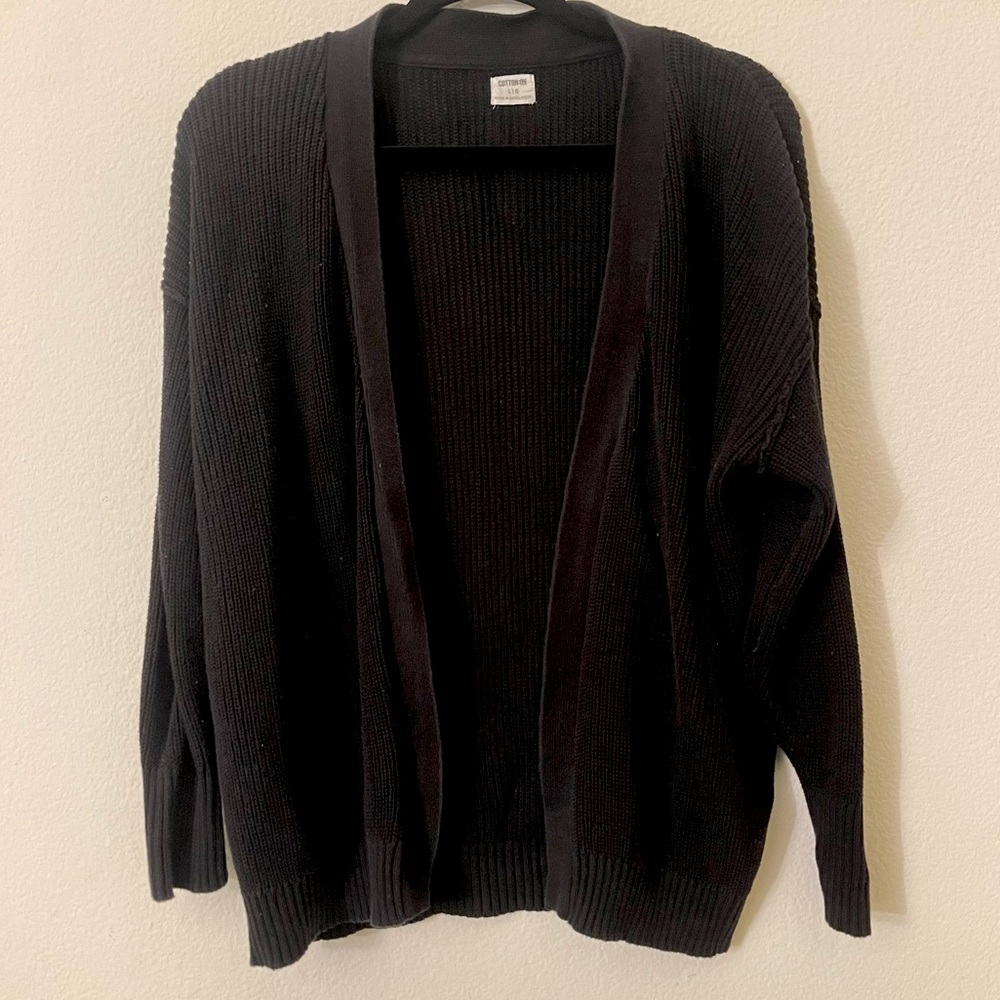 Cotton On Everyday Knit Black Cardigan